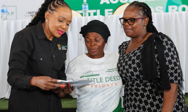 New homeowners receive title deeds